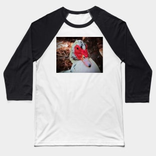 Muscovy Duck Baseball T-Shirt